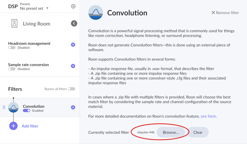load filter filter import